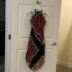 Halter backless dress